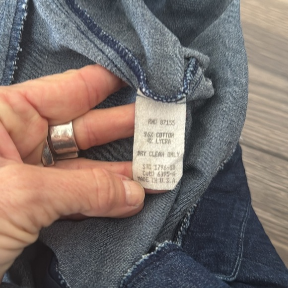 Denim Blue Spaghetti Strap Dress - Picture 7 of 7